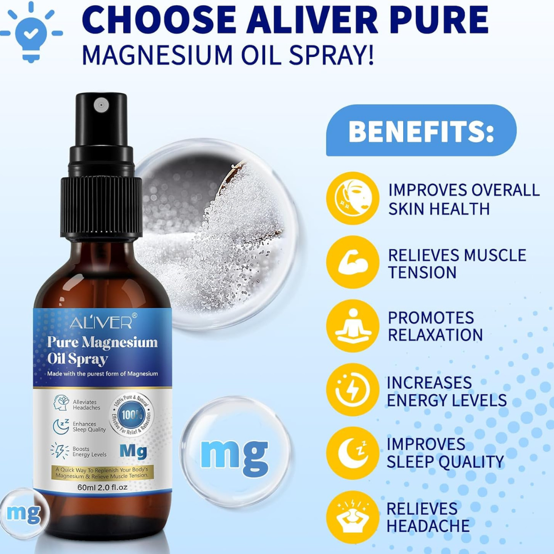 Pure Magnesium Oil Spray 60ml