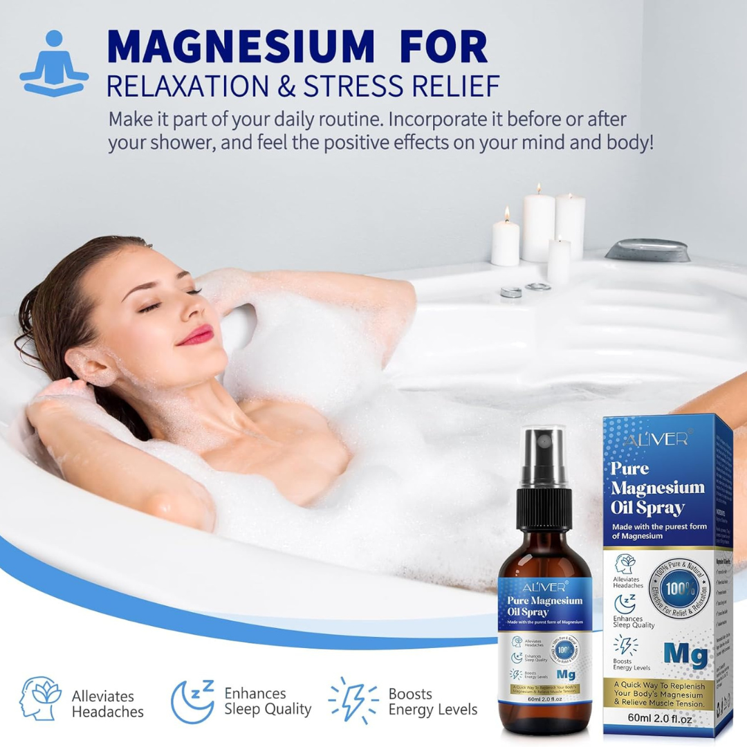 Pure Magnesium Oil Spray 60ml