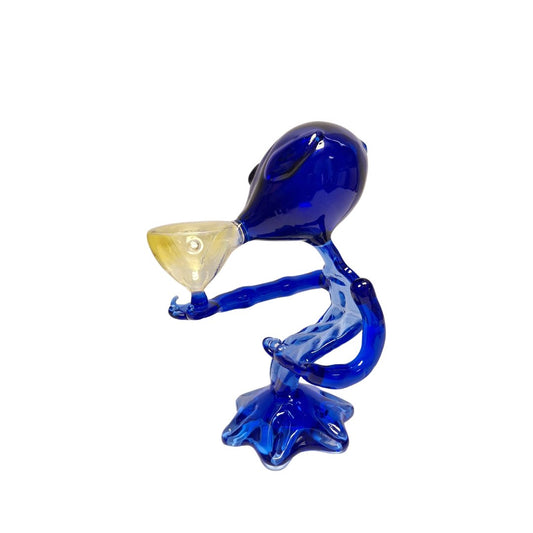 Little Blue Dude Bong