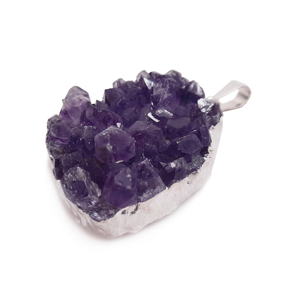 Amethyst Druse Pendant