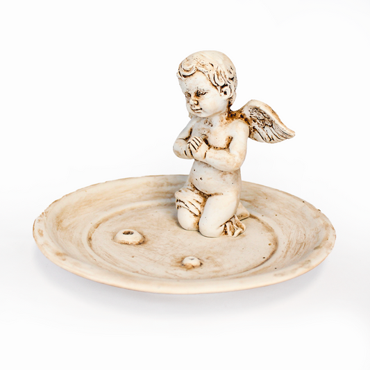 Angel Incense Ash Catcher Plate