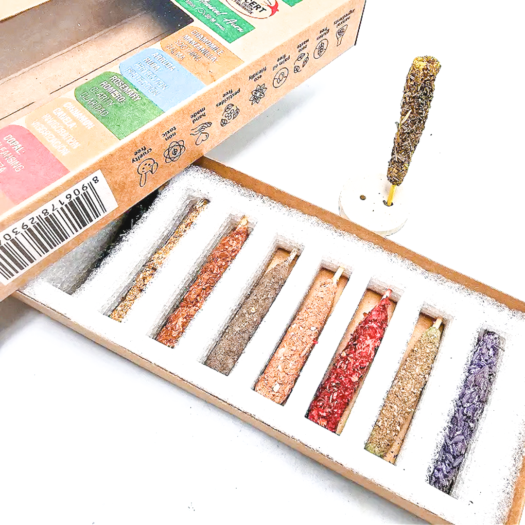 Aroma Lollipop Smudge Sticks With Holder