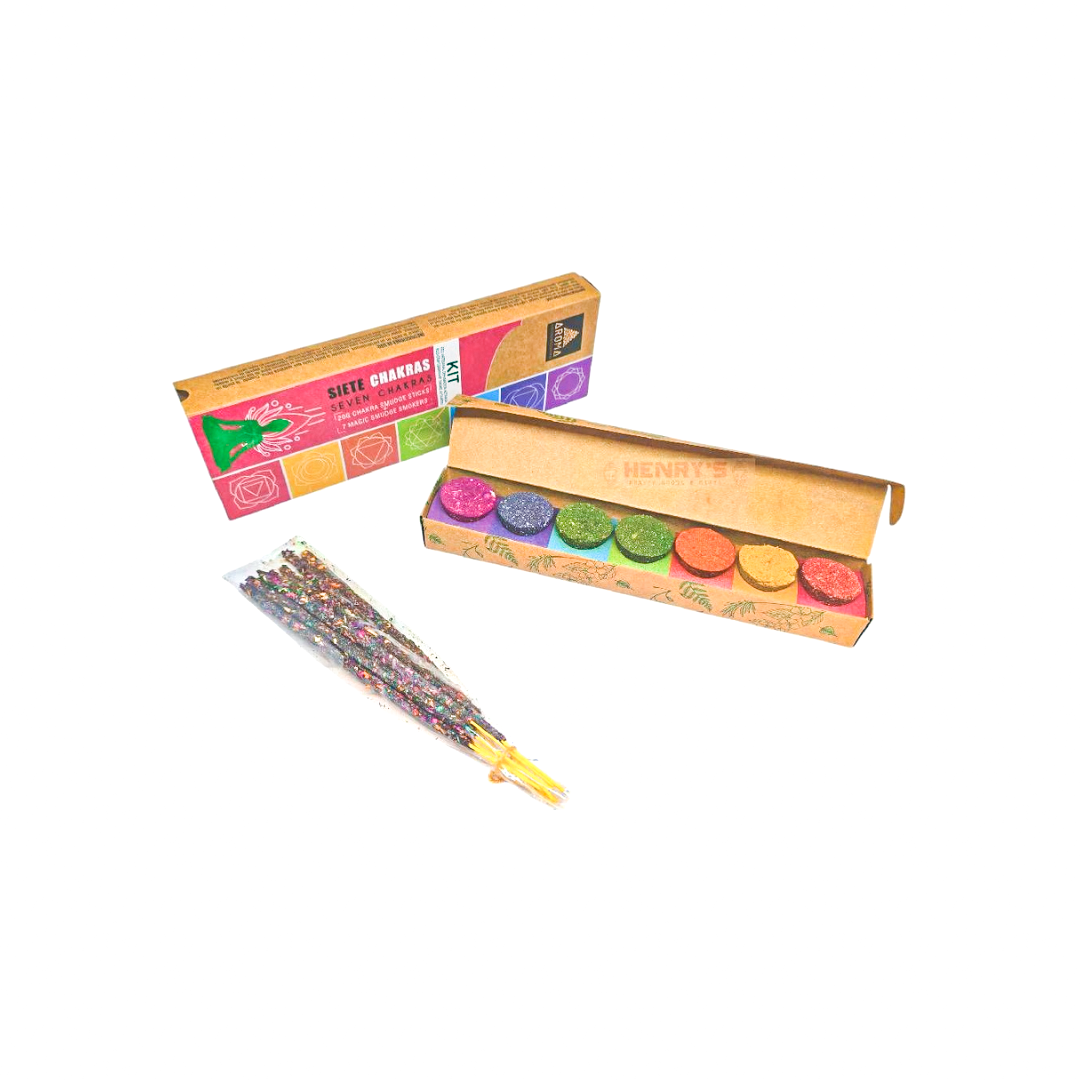 Aroma Seven Chakras Smudge Kit