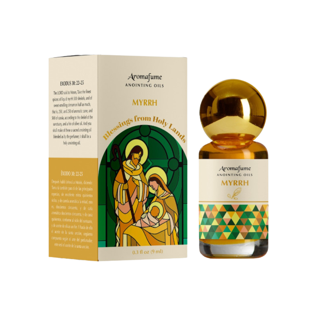 Frankincense & Myrrh, Lily of the Valley, Spikenard Anointing Oils Gift Set