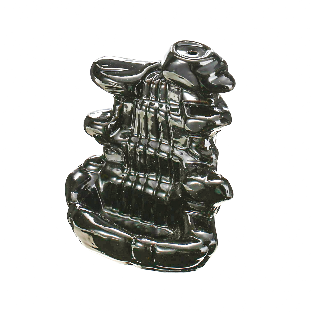 Black Mountain Waterfall Backflow Incense Cone Holder