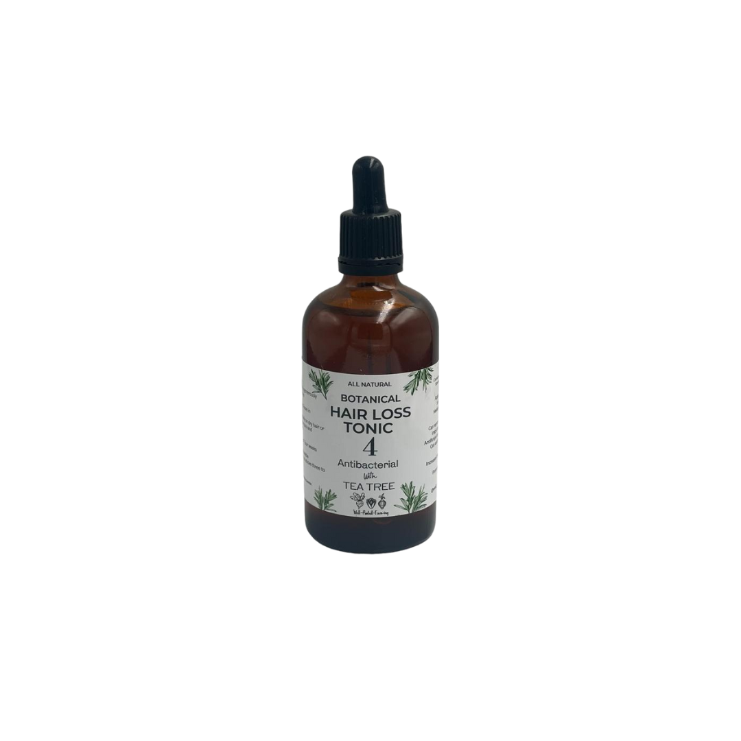 Botanic Hair Loss Tonic - 100ml ANTIBACTERIAL with TEA TREE