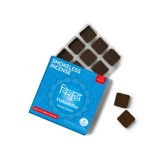 Vishuddhu Throat Chakra Incense Bricks