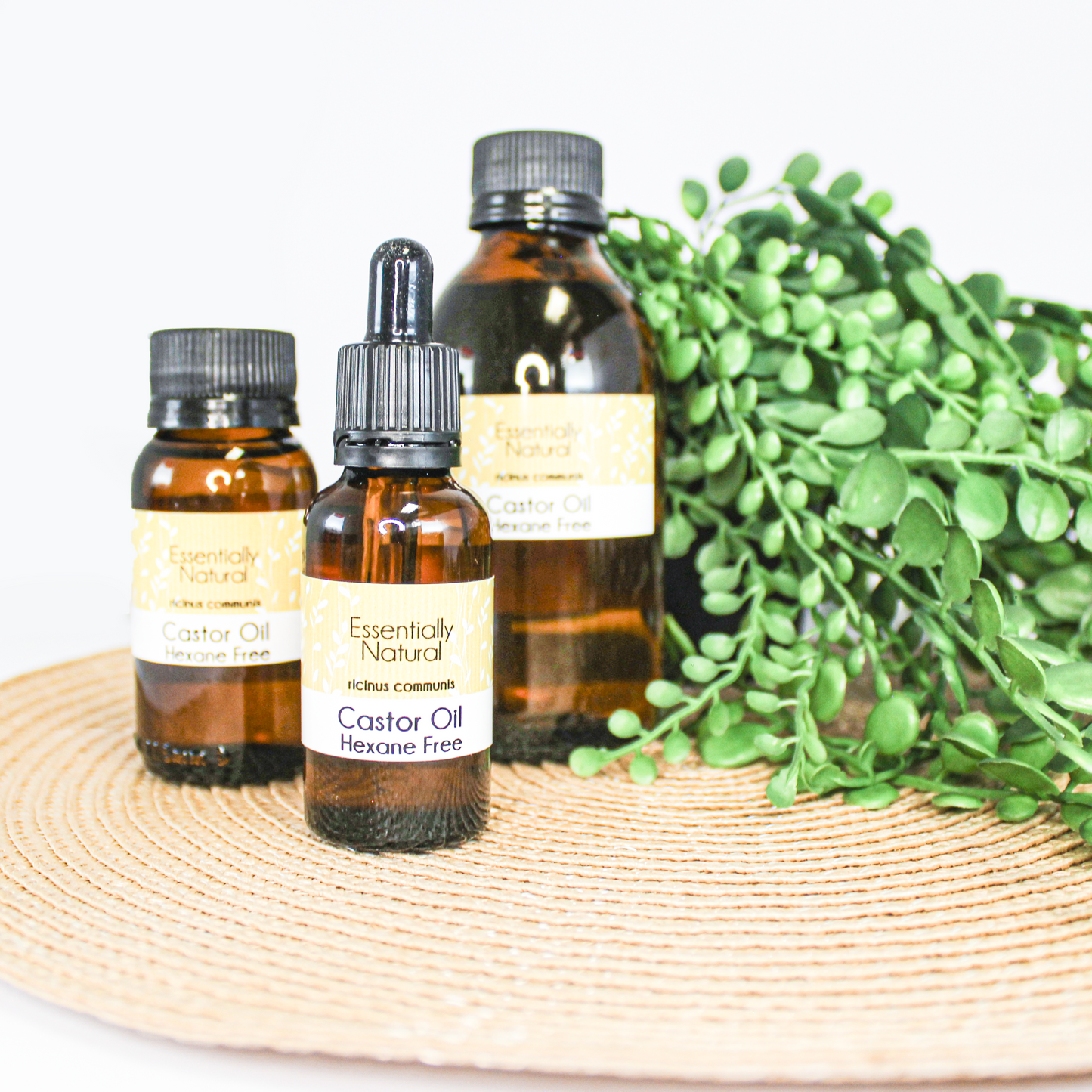 Natural Castor Oil - Cold Pressed | Hexane-free