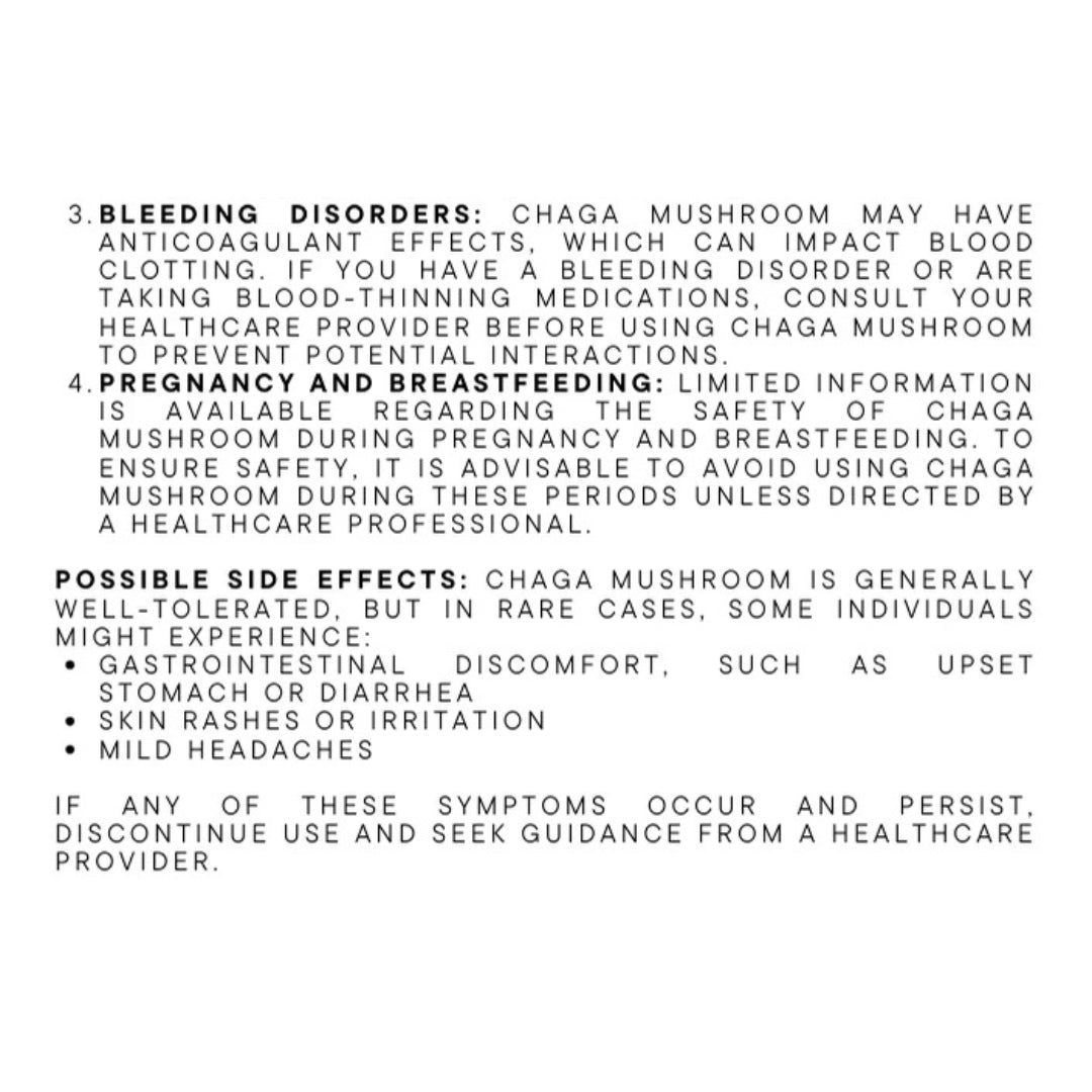 Chaga Tincture 30ml