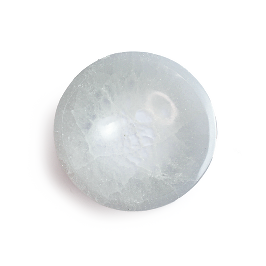 Selenite Charging Bowl for Crystals - 10cm