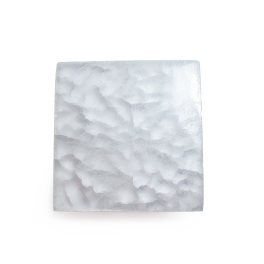 Selenite Charging Plate for Crystals - 10cm