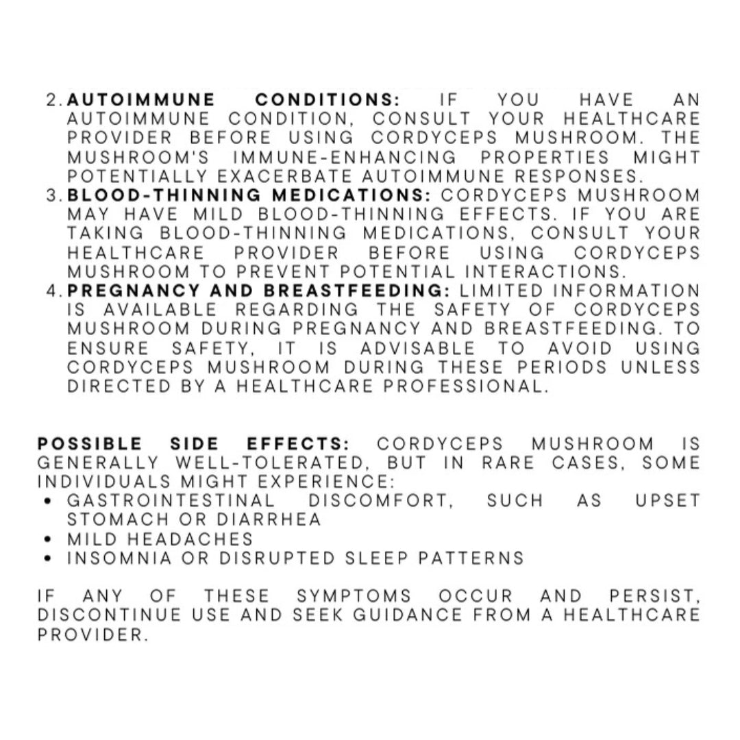 Cordyceps Tincture 30ml