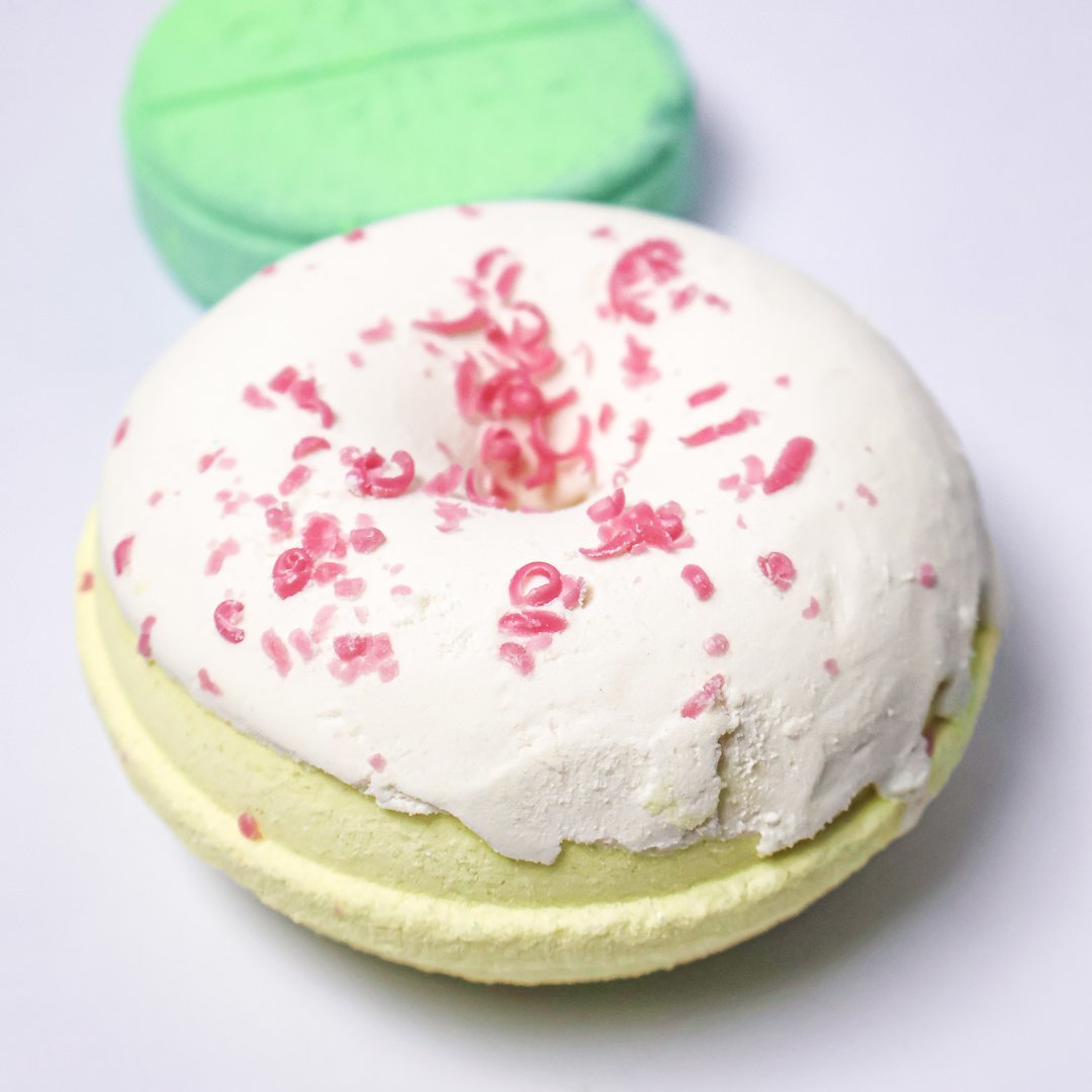 Donut Bath Bomb | Fun Relaxing Bath Soak