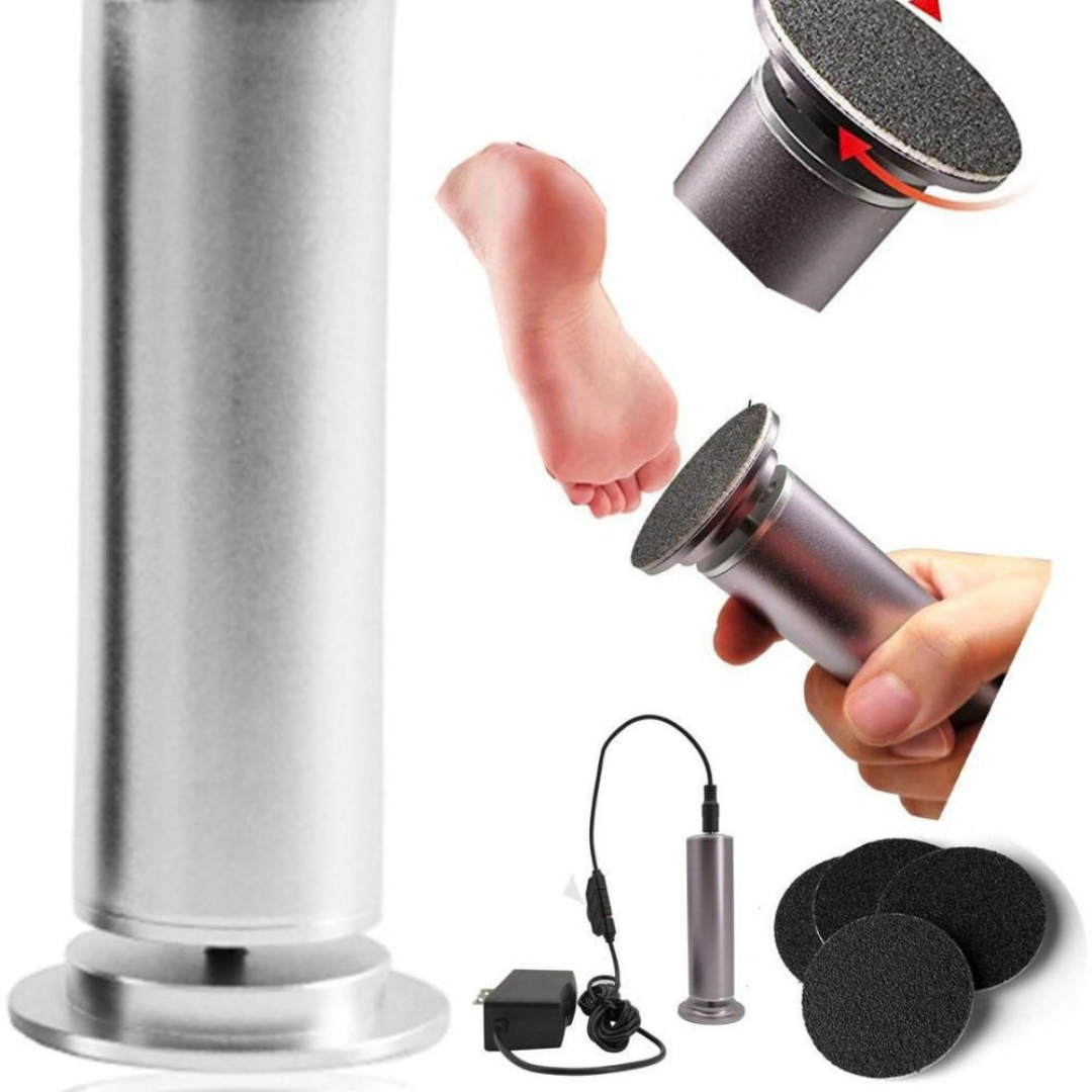 Electric Foot File FCR-02 | Callus Remover with 60 Replacement Discs