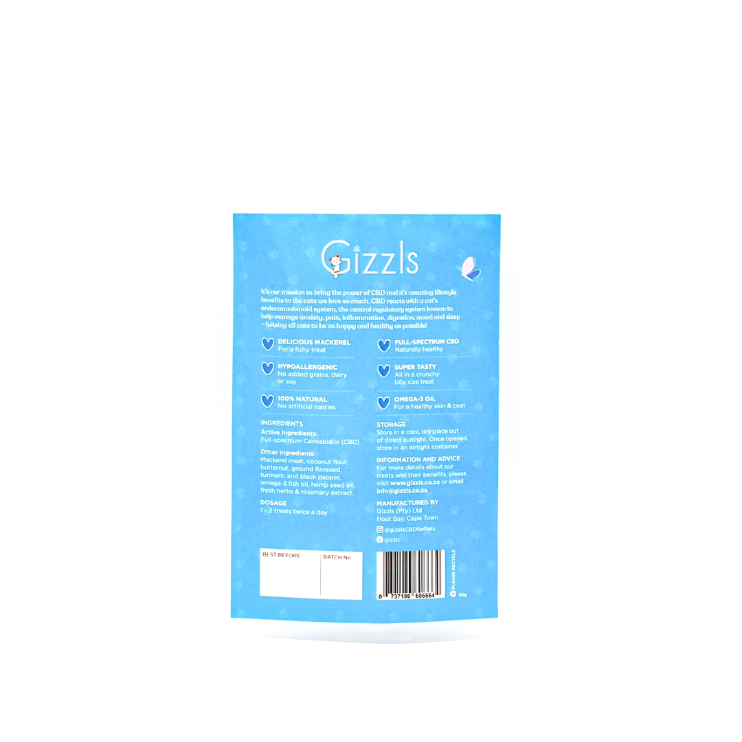 Gizzls Healthy CBD Cat Treats