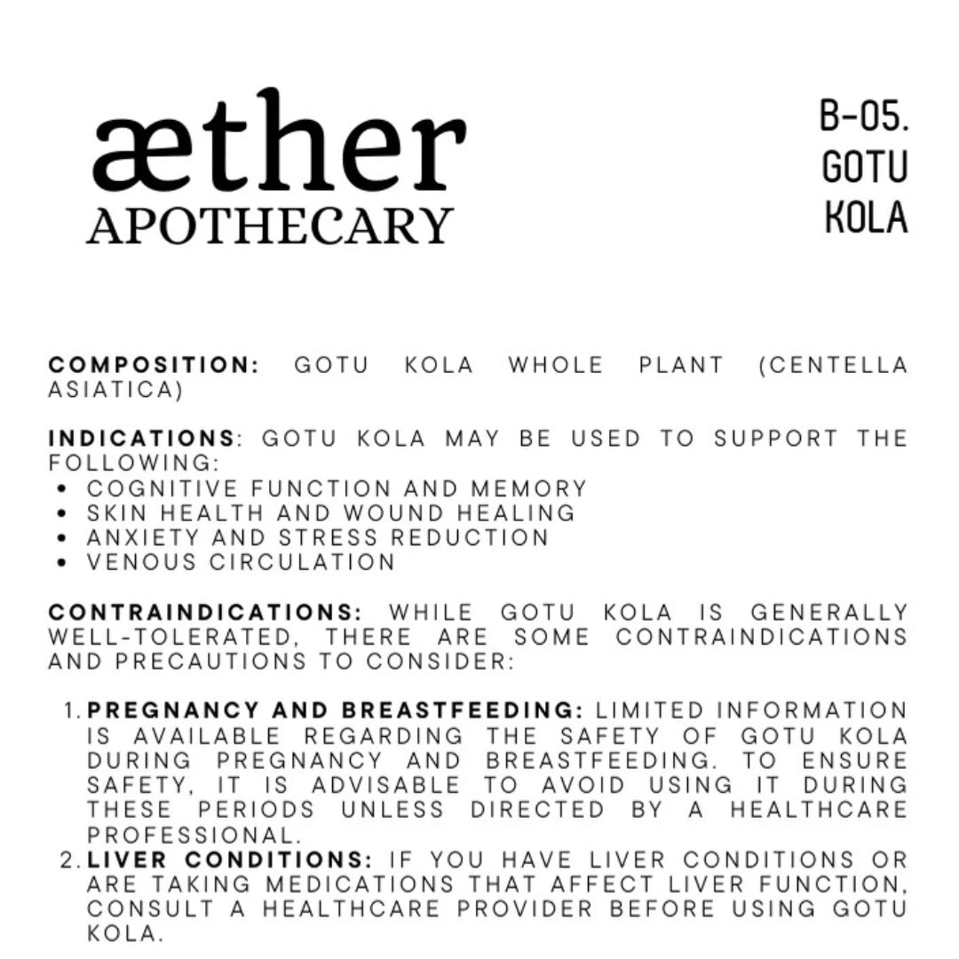 Gotu Kola Extract - 30ml