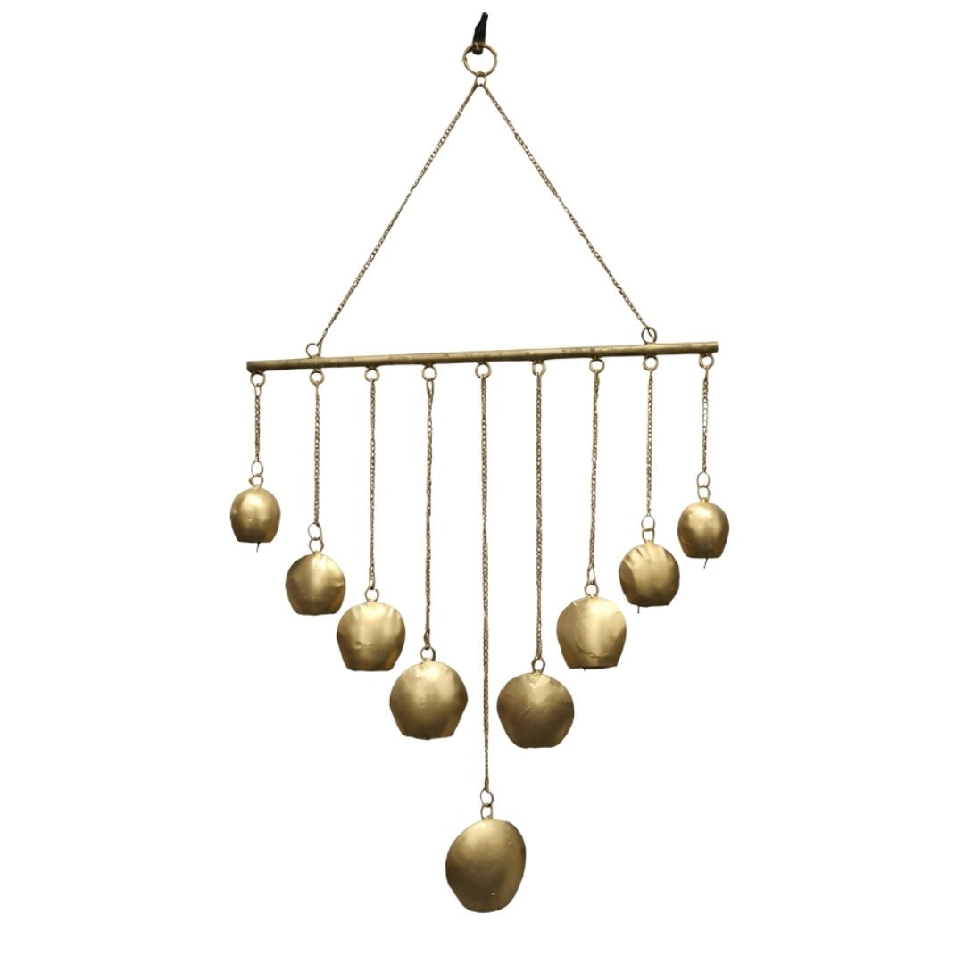 Rustic Windchime – Metal Hanging Bells