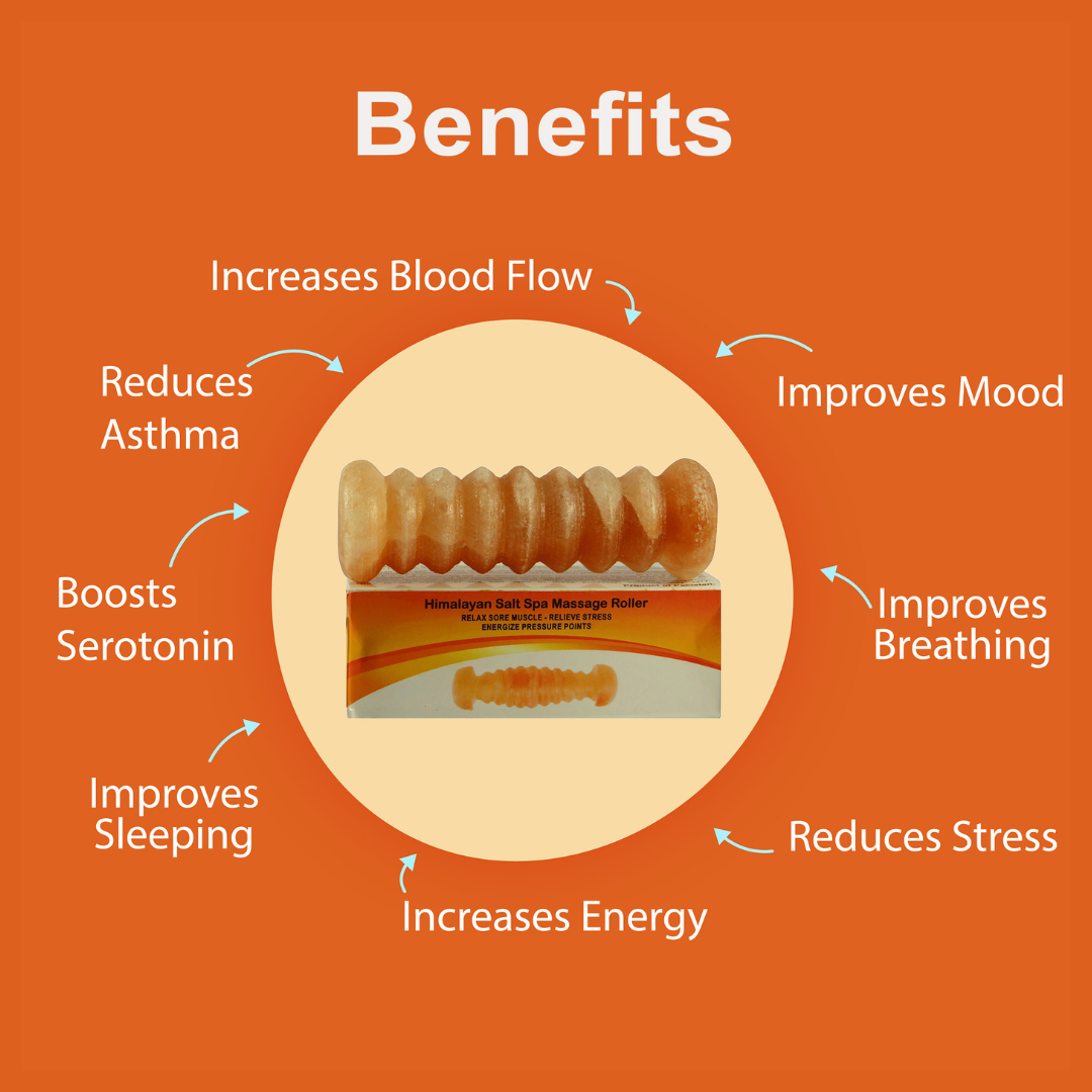 Himalayan Salt Spa Body Massage Roller