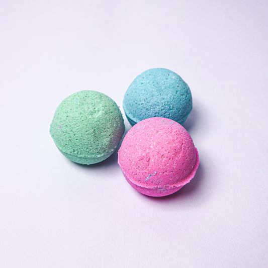 Mini Bath Bomb Set of 5 – Relaxing Bath Gift Set