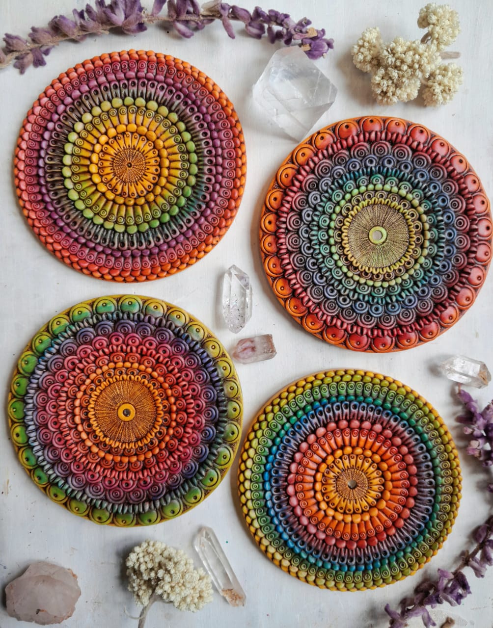 Harmony Rainbow Resin Incense Holder