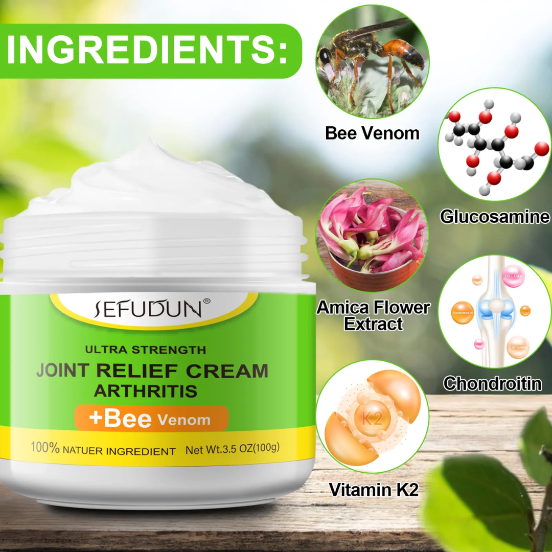 Joint Relief Cream with Bee Venom 100g