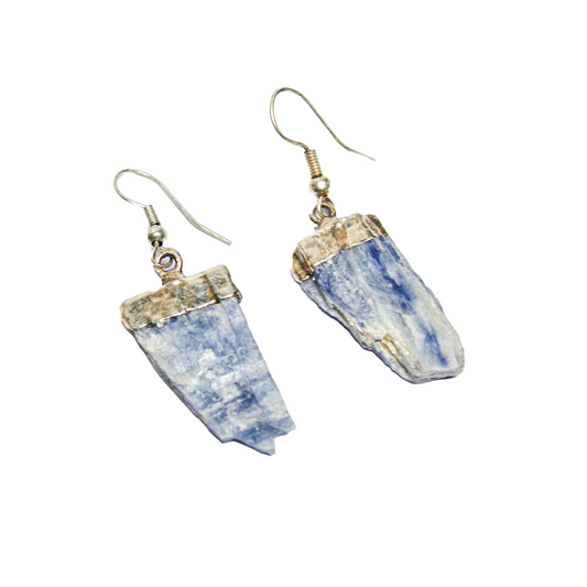 Kyanite Blade Drop Earrings