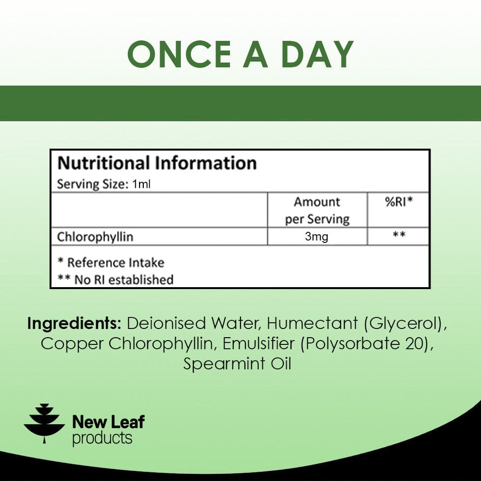 Liquid Chlorophyll - 100ml High Strength