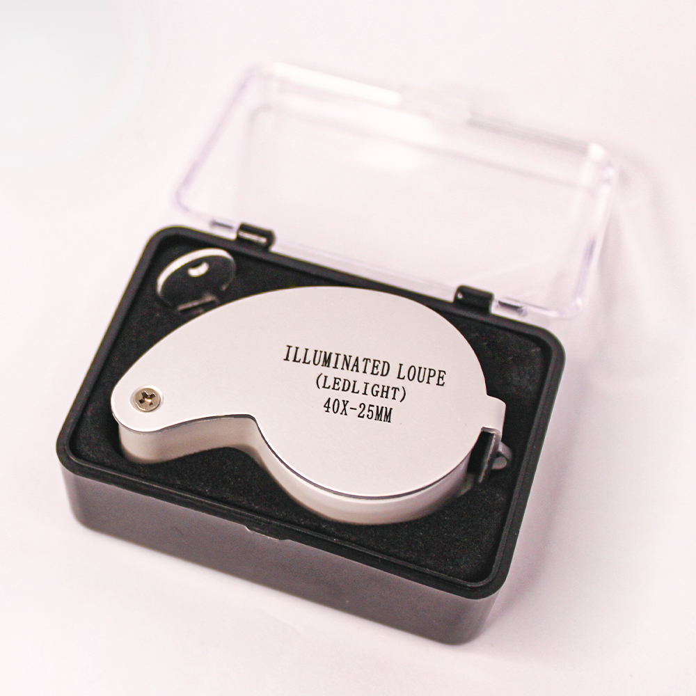 All-Metal Magnifier (LED Currency Detecting/Jewellery Identifying Type)