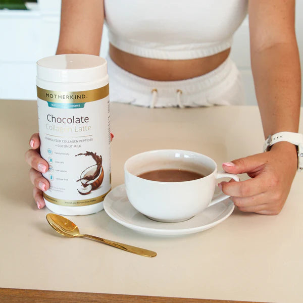 Motherkind Chocolate Collagen Latte