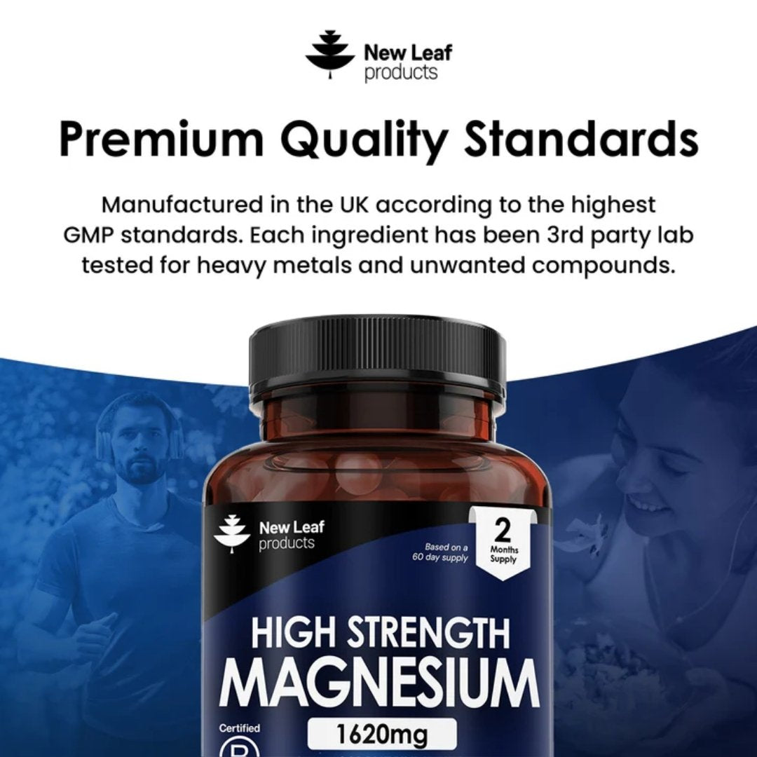 Magnesium Citrate Capsules 1620mg