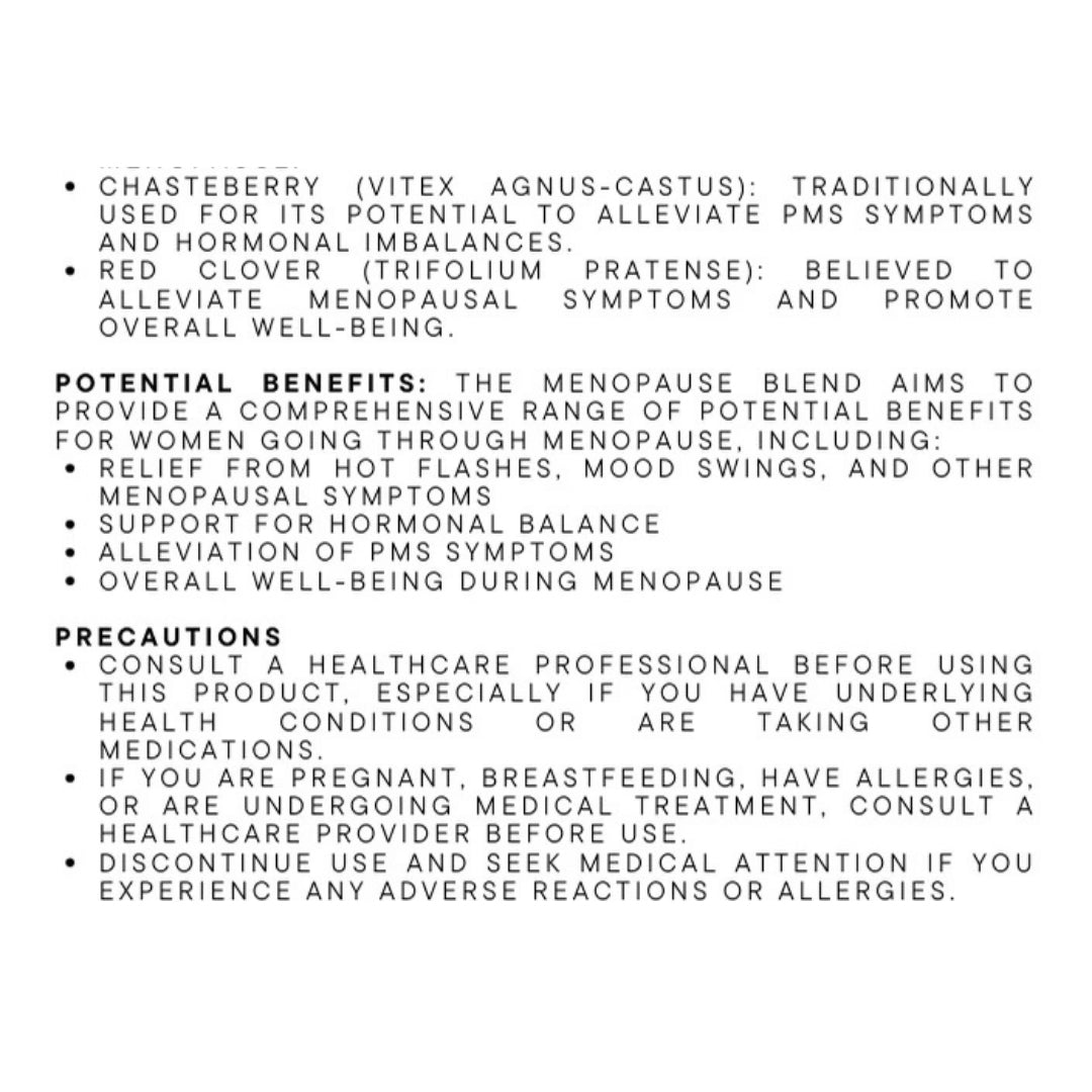 Menopause Extract