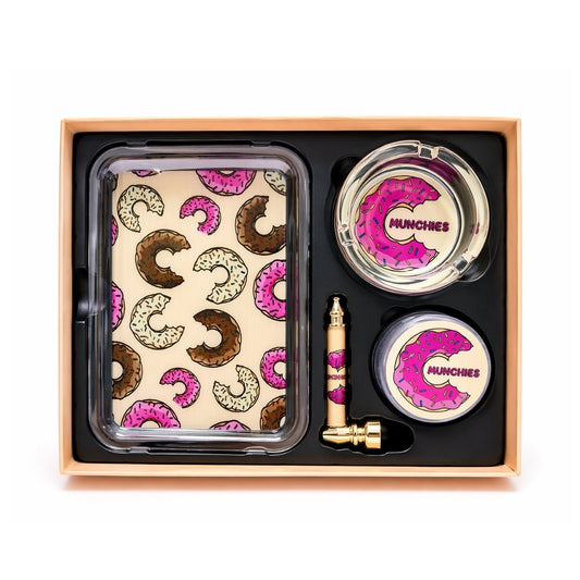 Monkey King Smoking Set – Grinder, Pipe, Ashtray, Rolling Tray