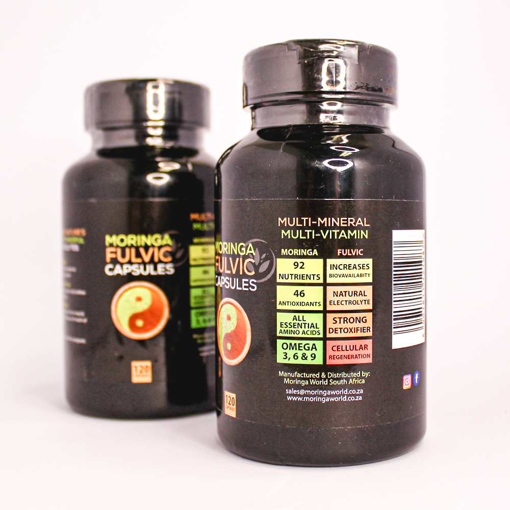 Moringa & Fulvic Capsules (120)