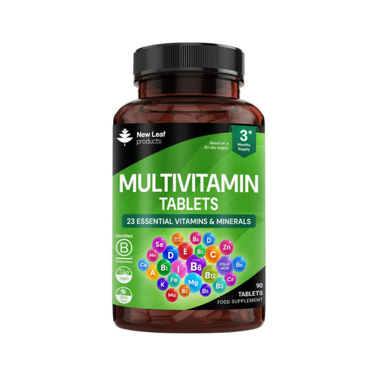 Multivitamin Tablets – 23 Essential Vitamins & Minerals