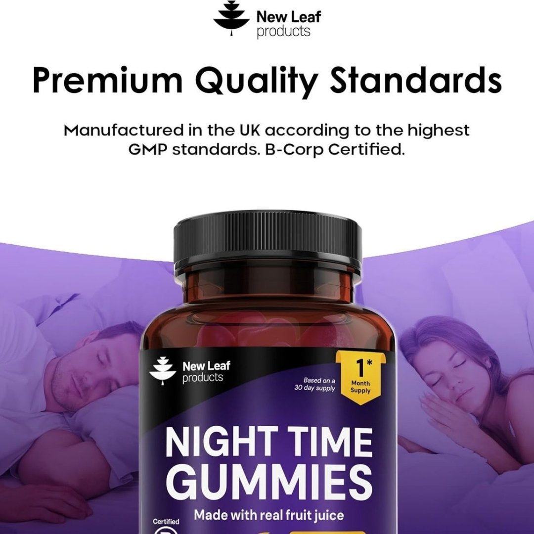 Night Time Sleep Gummies – Sugar Free