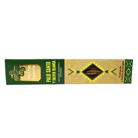 Mystic Spirits Palo Santo and White Sage Incense Sticks