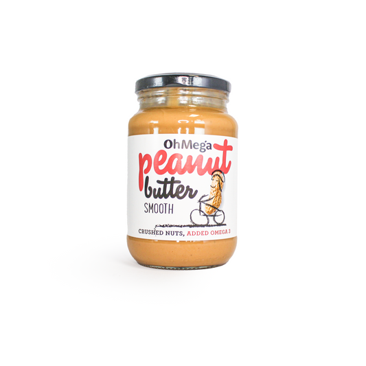OhMega Smooth Peanut Butter - 400g