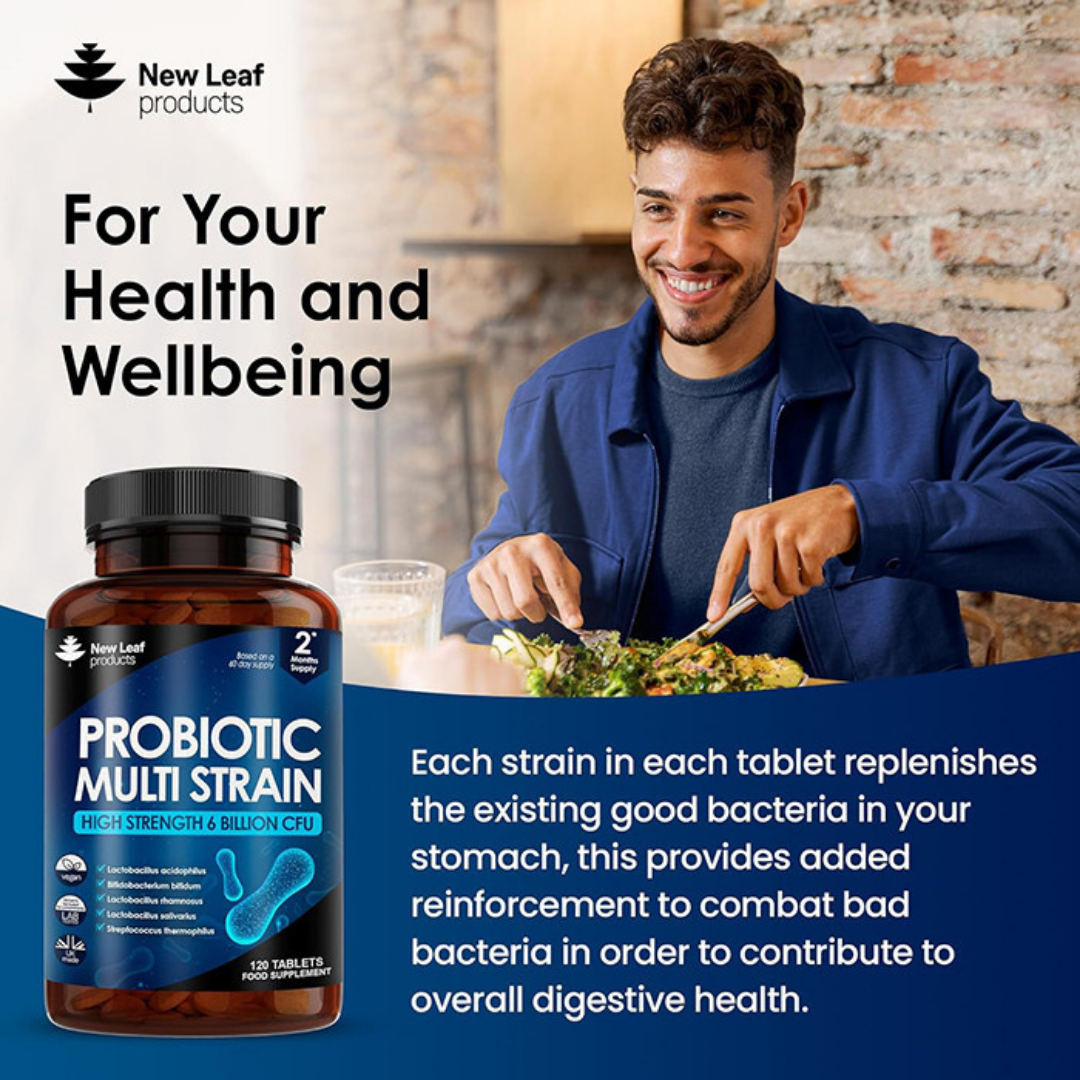 Probiotic Multi Strain Tablets - 2 months supply