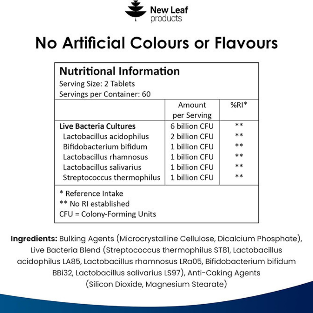 Probiotic Multi Strain Tablets - 2 months supply