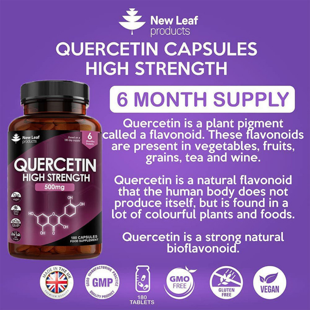 Quercetin Vegan Caps - 6 months