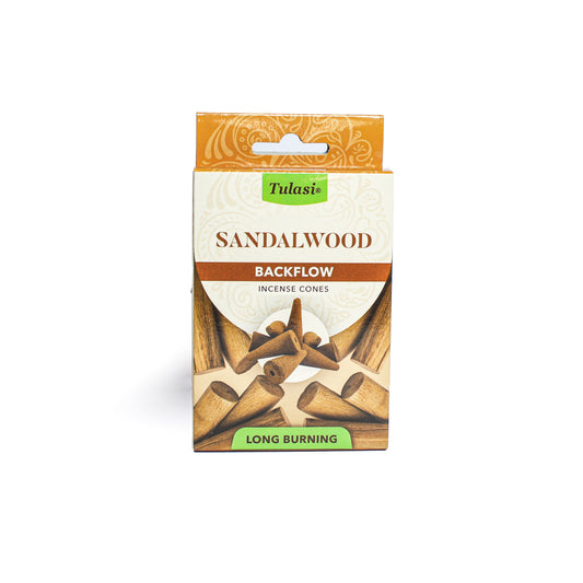 Sandalwood Sage Blackflow Cones -10