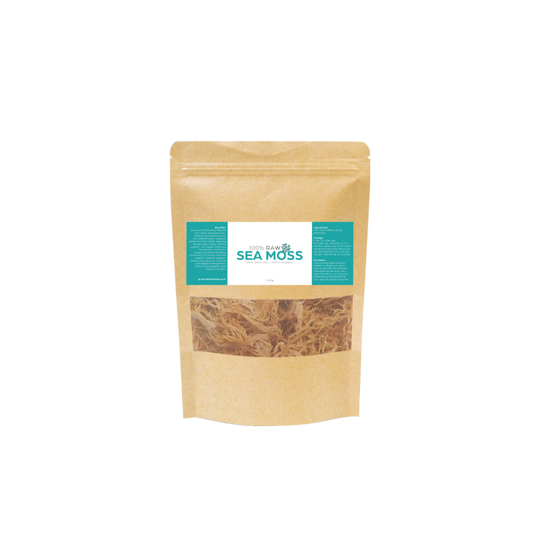 Sea Moss Raw - Wild Crafted Sea Moss Irish Moss - Purple or Gold