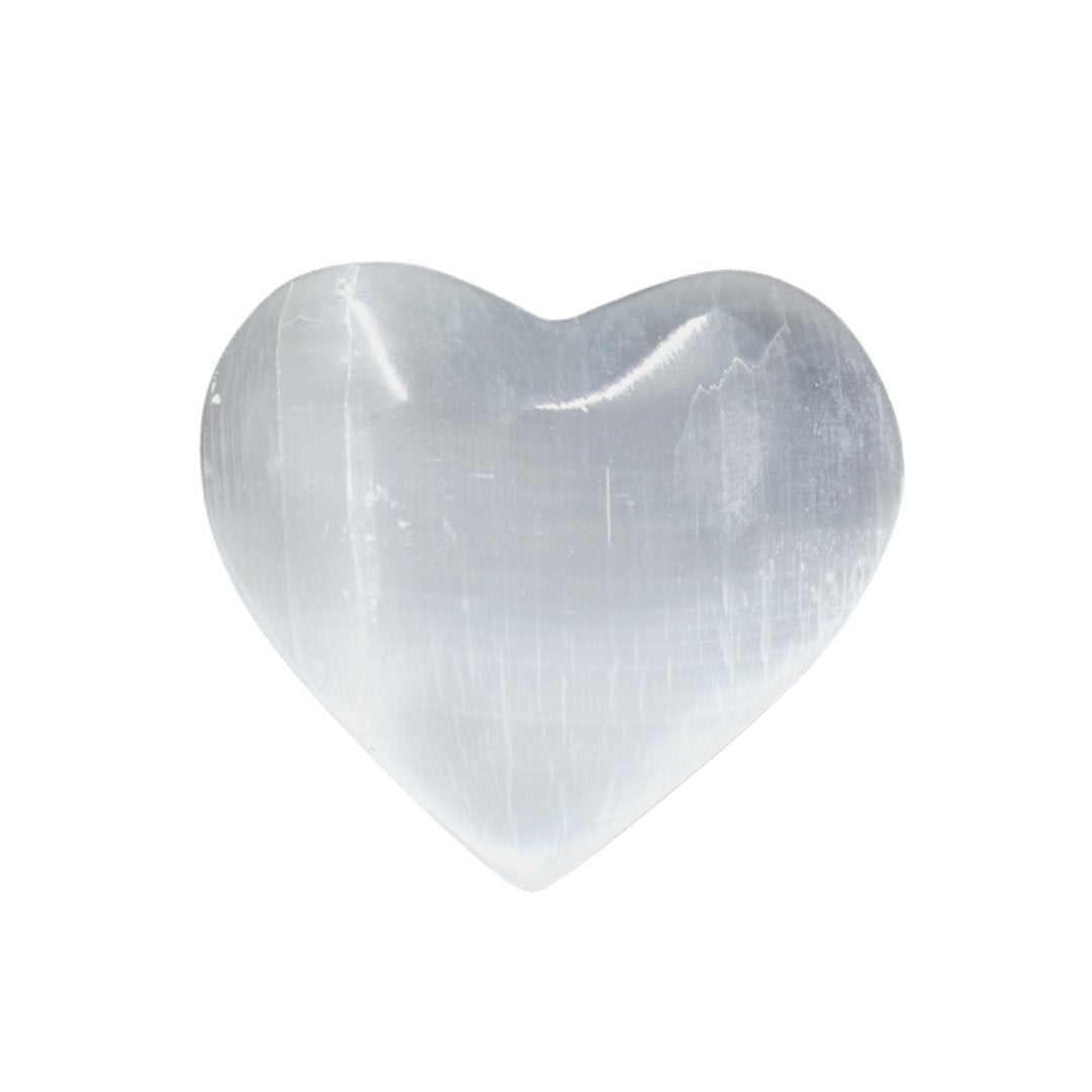Selenite Heart 7cm