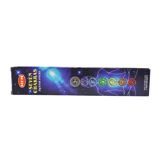 Seven Chakras Incense Sticks Set