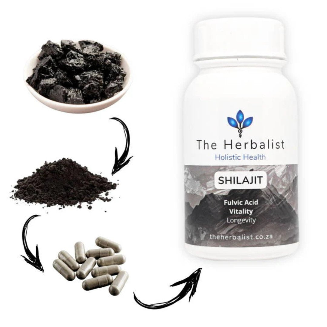 Shilajit Capsules 60 – Fulvic Acid & Vitality Support