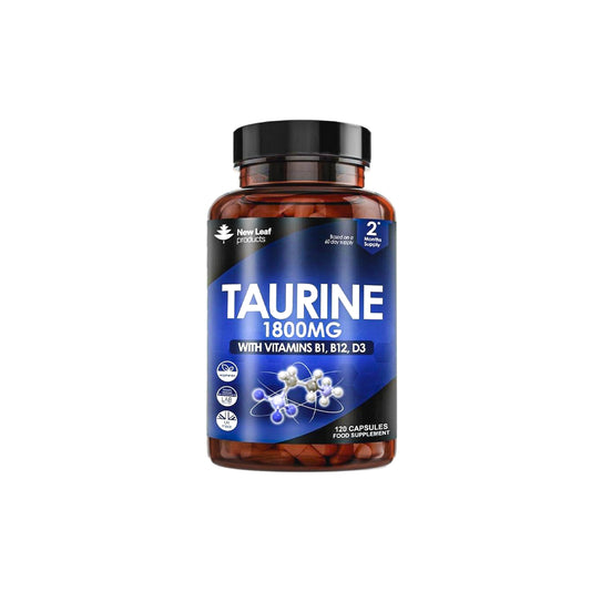 Taurine High Strength Complex Capsules 2 Month Supply - 180