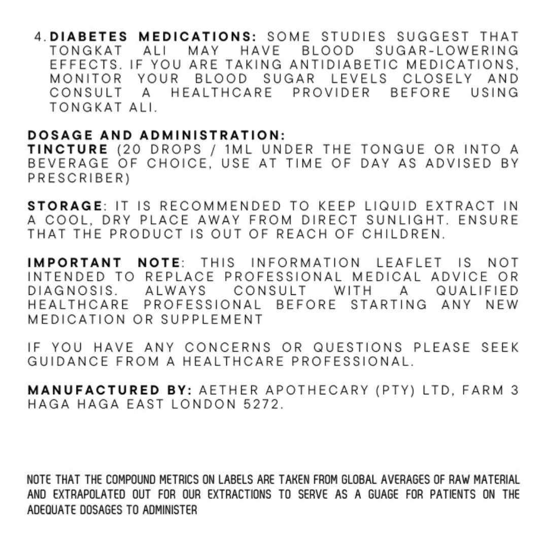 Tongkat Ali Extract - 30ml