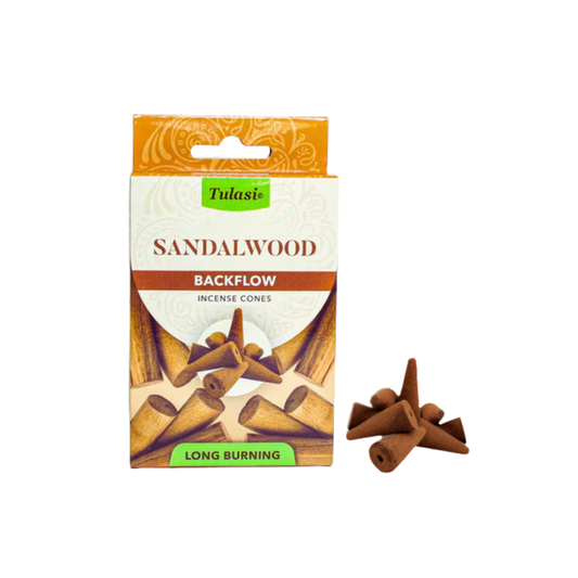 Sandalwood Backflow Incense Cones