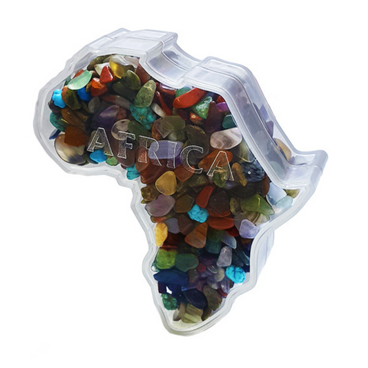 Tumbled Polished Gemstones Africa Box