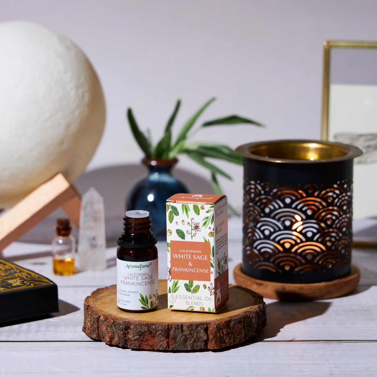 White Sage & Frankincense Essential Oil Diffuser Blend - 10ml